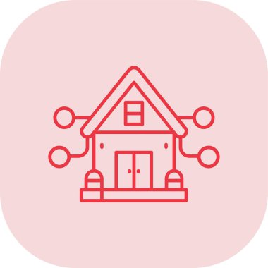 vektör evi resimleme