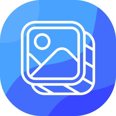 Bir araba simgesinin vektör illüstrasyonu