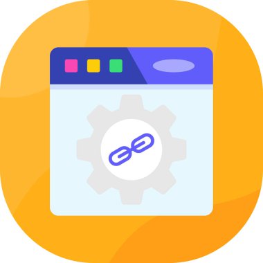 Modern bir simgenin vektör illüstrasyonu