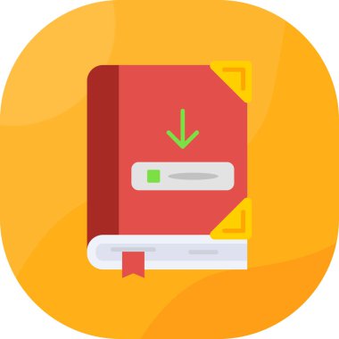 kitap web vektör simgesi