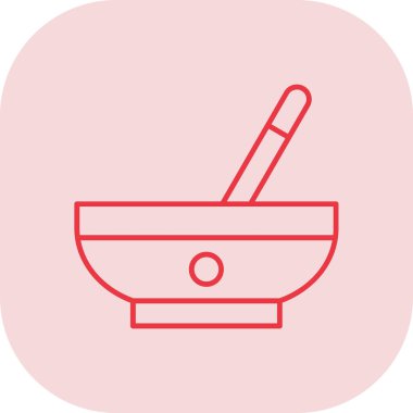 Tava. Web simgesi basit illüstrasyon