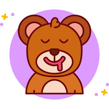 Vektör illüstrasyonu, simge ögesi arkaplanı