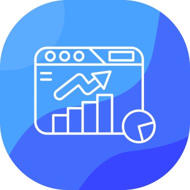 seo modern simgesinin vektör illüstrasyonu