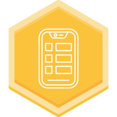 Telefon simgesi vektör illüstrasyonu