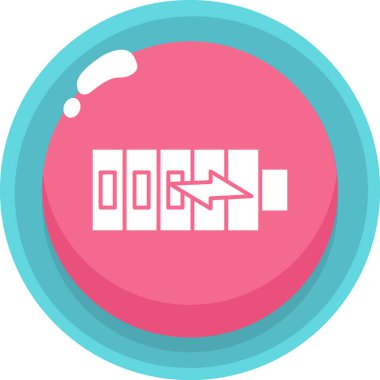 Modern b 'nin vektör illüstrasyonu eksik simgesi