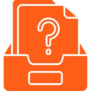 soru simge vektör çizim