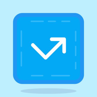 Simgeyi kontrol et. düz vektör biçimi 10