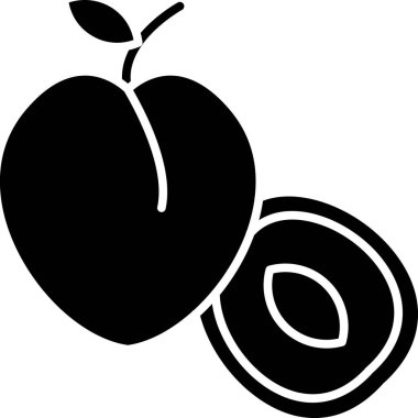 meyve ürünleri simgesi katı biçimde