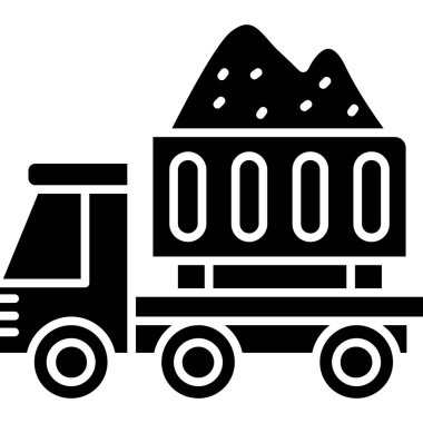 Kömür kömürü simgesi, özet biçimi