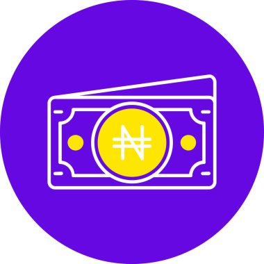 Para için. Web simgesi basit illüstrasyon