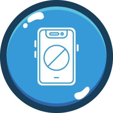 - Telefon. Web simgesi basit illüstrasyon