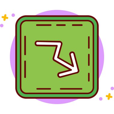 Tasarım için vektör illüstrasyonu, simge ögesi arkaplanı