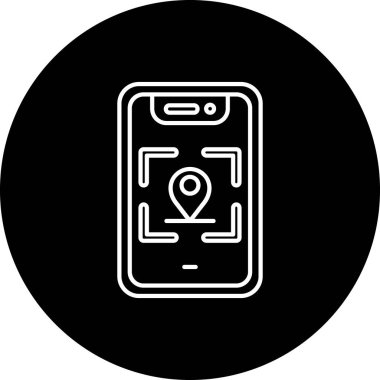 Vektör Mobil simge illüstrasyonu