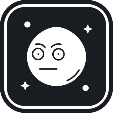 astronomi simgesi, vektör tasarımı