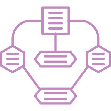 şebeke. Web simgesi basit illüstrasyon