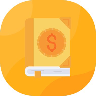 Kitap. Web simgesi basit illüstrasyon