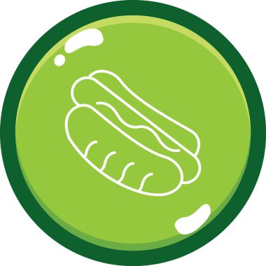 Gıda simgesinin vektör illüstrasyonu