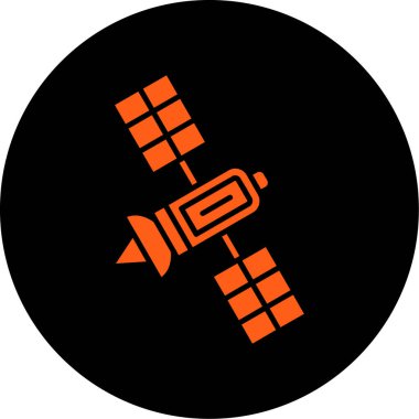 modayı izole eden uydu simgesi