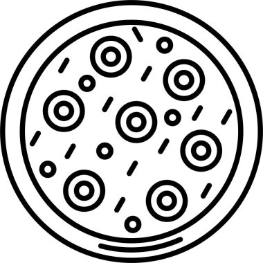 Pizza yemek pizza ikonu