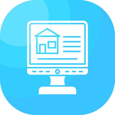 Ev simgesi vektör illüstrasyonu