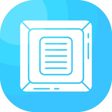 Kitap. Web simgesi basit illüstrasyon