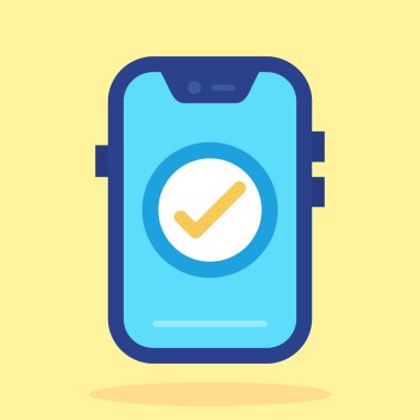 cep telefonu vektör simgesi