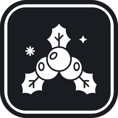 partiniz için vektör modern noel simgesi.