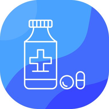 şişe simgesi vektör illüstrasyonu