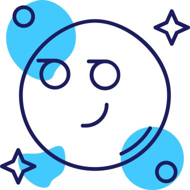 emojinin vektör illüstrasyonu