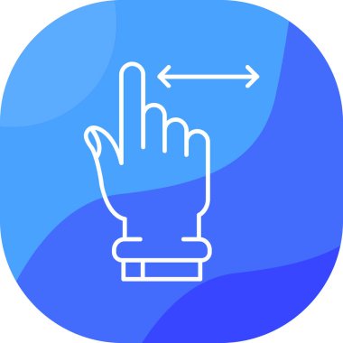 dokunmatik jest simgesi - taslak biçimi