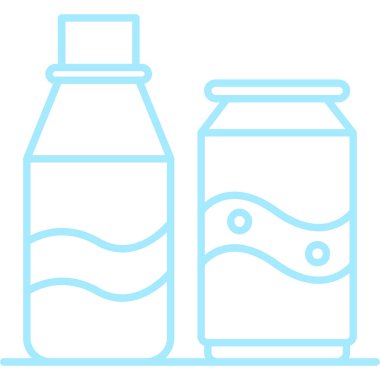 süt ve süt ürünleri vektör illüstrasyon tasarımı