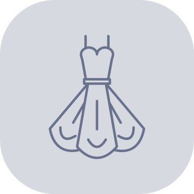 Beyaz arka plan üzerinde elbise şeffaf işareti izole elbise simge vektör