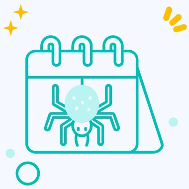 Çizgi Yengeç simgesi beyaz arkaplanda izole edildi. Renkli taslak konsepti. Vektör