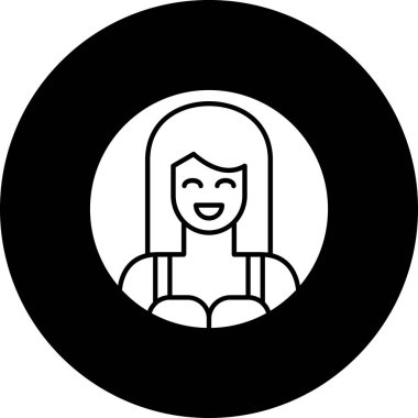 avatar kız simgesi ana hatlarıyla