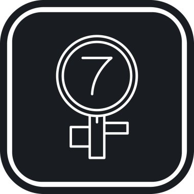 sekiz simge vektör çizim