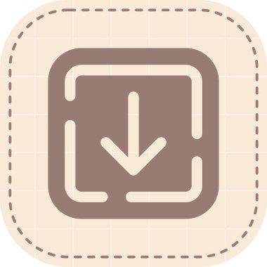 ok simgesi, vektör illüstrasyonu