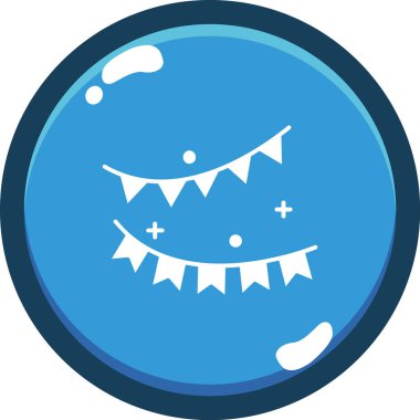 kutlama partisi simgesi - ana hatlarıyla