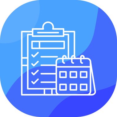 Belge. Web simgesi basit illüstrasyon