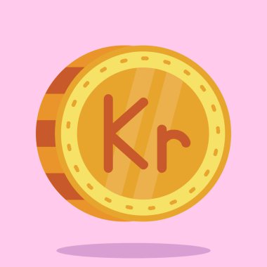 Bozuk para harfi r ruble ile.