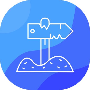 harita simgesi vektör illüstrasyonu