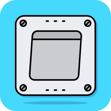 Güvenli simge vektör illüstrasyon tasarımı arka planı