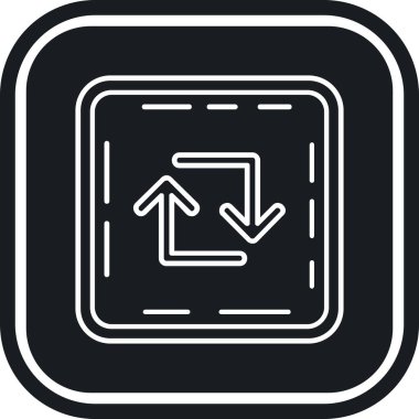 ok simgesi, basit siyah vektör tasarımı