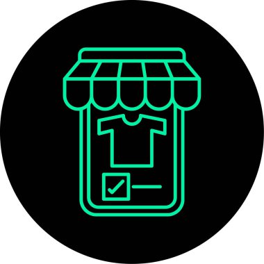 Sepet ikonlu alışveriş arabası, taslak tarzı