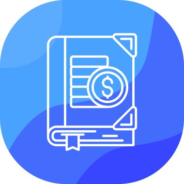 Para için. Web simgesi basit illüstrasyon