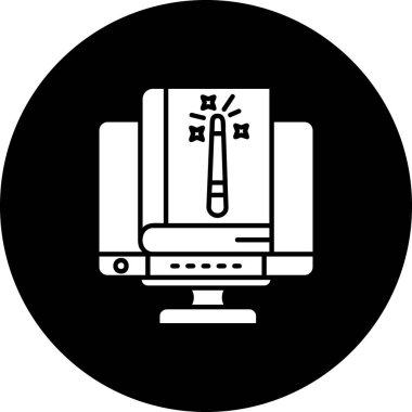 Projeniz için vektör bilgisayar simgesi