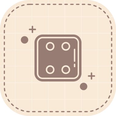 Modern b 'nin vektör illüstrasyonu eksik simgesi