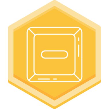 Modern simgenin vektör illüstrasyonu