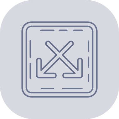 Modern b 'nin vektör illüstrasyonu eksik simgesi