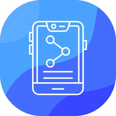 Telefon web simge vektör çizim