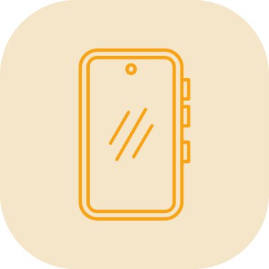 akıllı telefon simgesi vektör illüstrasyonu